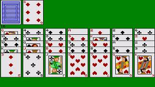 ATARI ST Solitaire Game Pak Demo v1 0 PACK CARDS KLONDIKE GOLF PYRAMID SCORPION SOL David R Sisemore screenshot 5