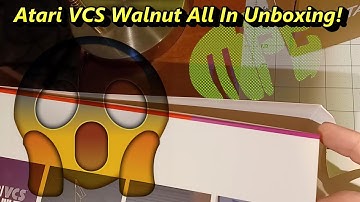 Atari VCS Walnut All In Edition Unboxing - Mockduck Plays Games