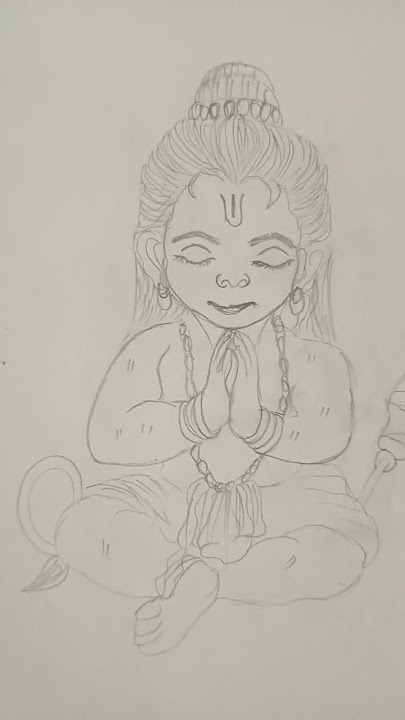 hanuman ji in chibbi version ☺️❤️😁 #song #cover #love #tseries #subscribe #artandcraft #viral