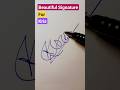 Scribbleart signature designshorts beautiful sign design for kris