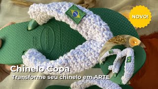 TUTORIAL DE CROCHÊ COPA | Passo a passo para Iniciantes | Chinelo Fácil & LINDO