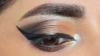 A Black Smokey Eye that WON'T Scare You | Black/Brown Smokey Eyes with 2 Eyeshadows! | Black eyelook
