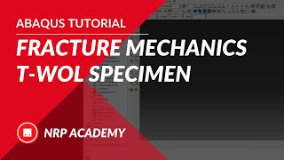 ABAQUS tutorial EP017 | How to make crack T-WOL specimen