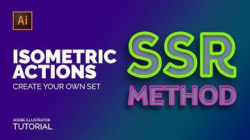 Create Your Own Isometric Actions in Illustrator | SSR Method