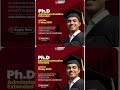 #PHD ADMISSION NOTIFICATION-2026 OPEN#CHANDIGARH UNIVERSITY LAST DATE 17-5-2026#STUDENTS#VIRAL SHORT