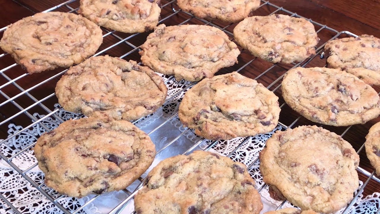 BEST Toffee Chocolate Chip Cookies!