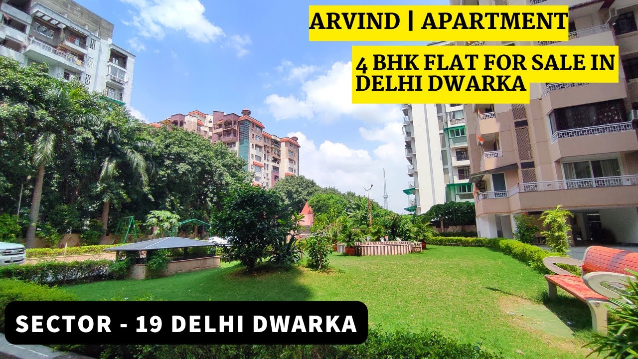 4 Bhk Flat Available For Sale Arvind Apartment Sector 19 Delhi Dwarka