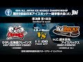 ☆アーカイブ配信☆ 【第89回全日本アイスホッケー選手権大会(A)】⑨準決勝第1試合　ひがし北海道クレインズ vs H.C.栃木日光アイスバックス　11：00Face Off