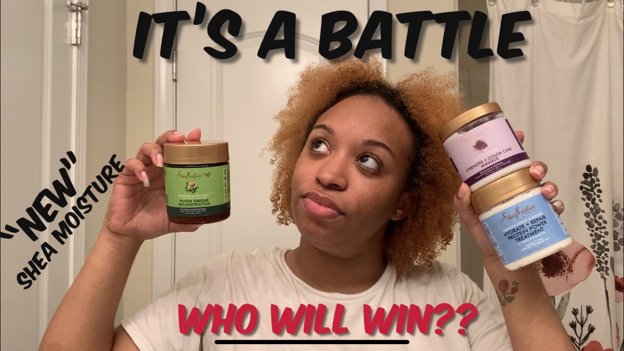 BATTLE OF SHEA MOISTURE DEEP CONDITIONERS - YouTube