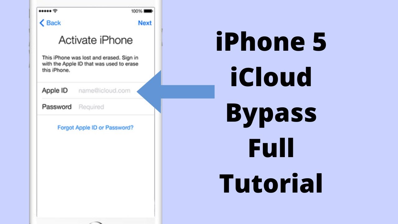 iphone 5s icloud bypass tool