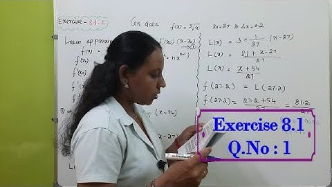 12th Maths|Chapte-8|EXERCISE 8.1 Q.no 1| #malarmathstutorial