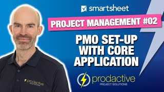 Smartsheet PMO set-up using core application