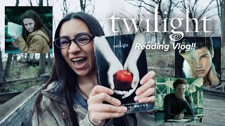 TWILIGHT READING VLOG!! ✩₊˚.⋆☾