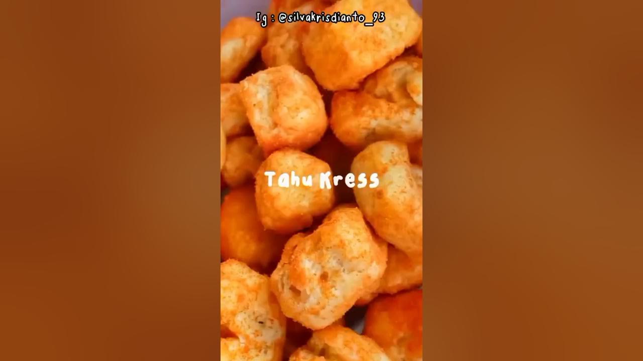 TAHU KRESS / TAHU CRISPY / TAHU BALADO #shorts