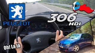 1999 Peugeot 306 Xs 2.0 Hdi 90 66Kw Pov 4K Test Drive Hero Acceleration,Elasticity & Dynamic