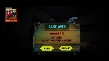 Scary Butcher 3D Walkthrough Part 1 No Chapter iOS Android Game