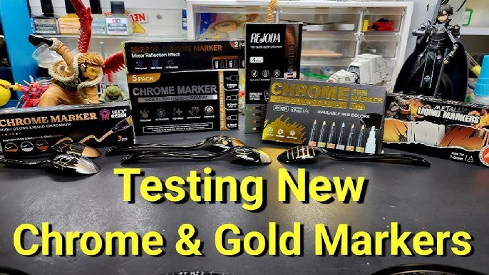 24 Testing GRABIE CHROME MARKERS - WOW!!!!!! 