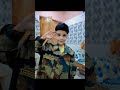 My 5-year-old son in Army &amp; Police dress 🇮🇳Feeling proud and happy ❤️ Future hero in making!👍