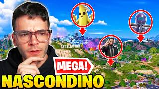 HO CREATO IL *NASCONDINO* PIU' *GRANDE* DI FORTNITE!!