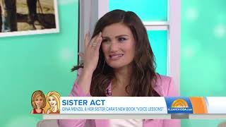 Idina Menzel And Cara Mentzel Talk About New Book voice Lessons