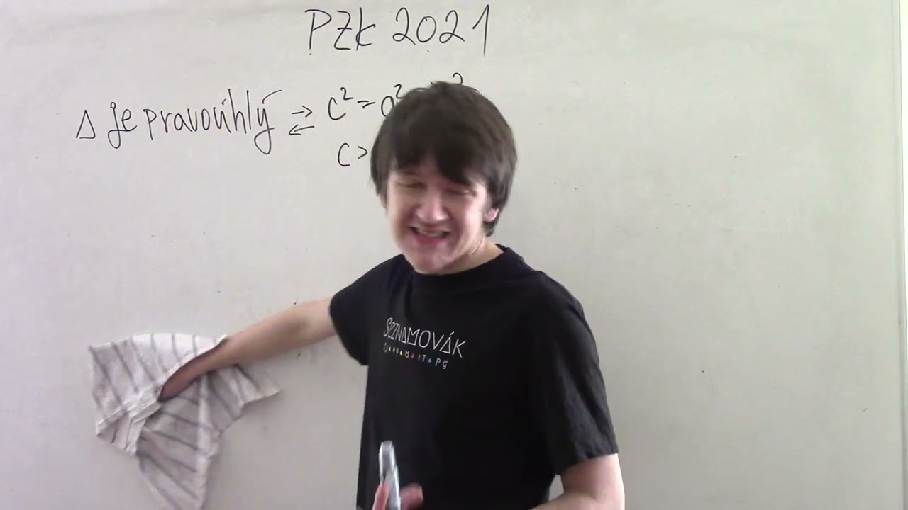 Přijímací zkoušky na SŠ 2021 #30 - Geometrie - Pythagorova věta, Thaletova kružnice