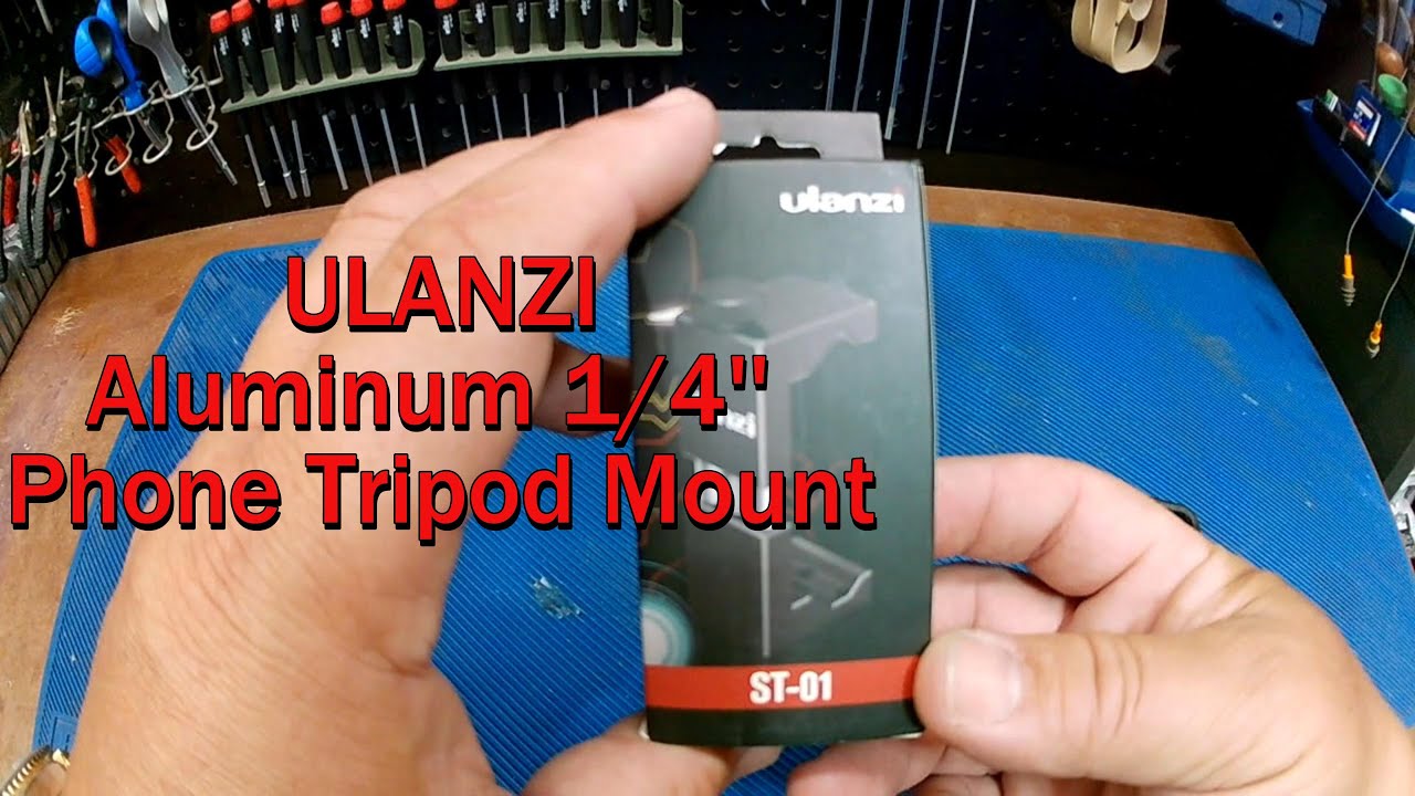 Ulanzi Aluminum Tripod Mount Unboxing