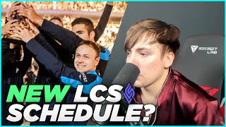 LS - Riot Is Changing LCS Schedule To Weekdays?!