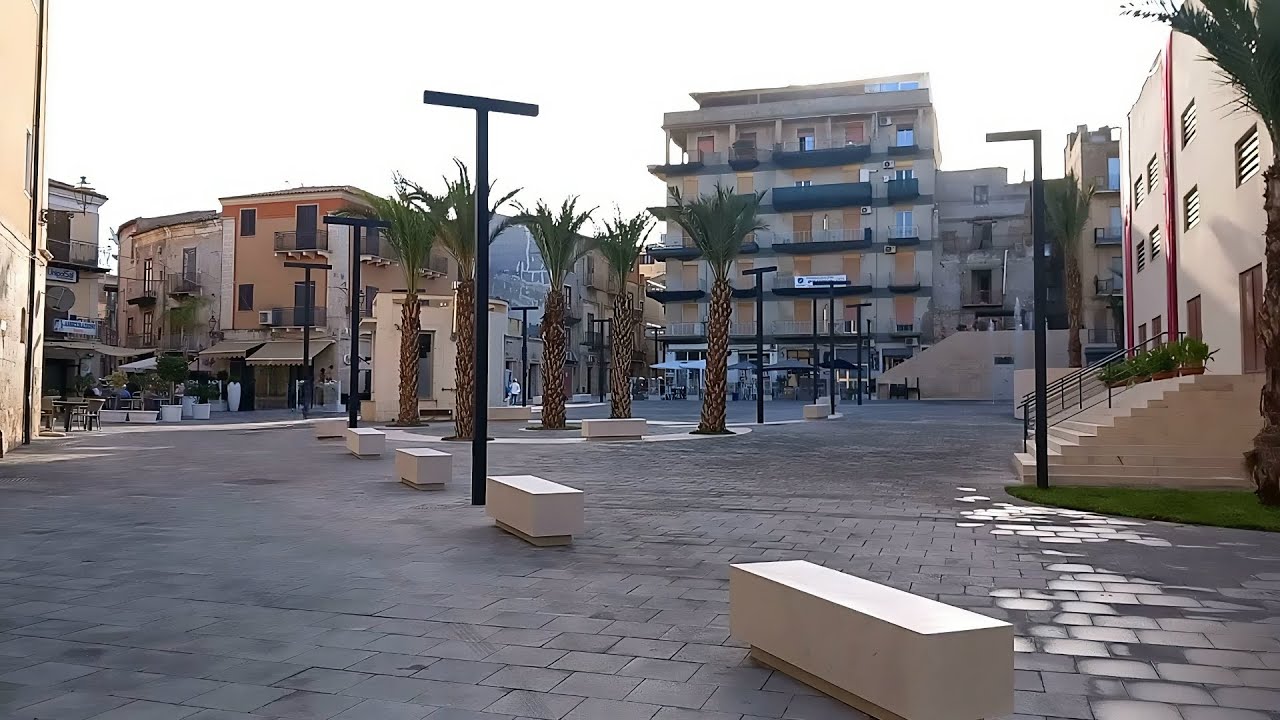 Palma di Montechiaro - Strade Parte 393 - Piazza Matteotti -10 Ottobre 2024 - Città del Gattopardo