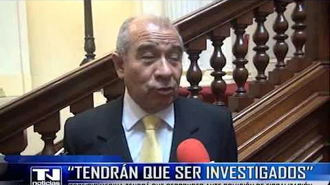 TENDRN QUE SER INVESTIGADOS PORFIRIO MEDINA TENDR QUE RESPONDER ANTE COMISIN DE FISCALIZACIN