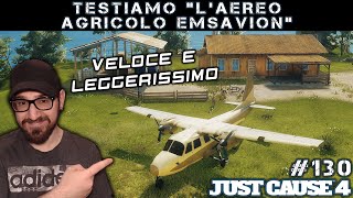 AHAH RICO DIVENTA UN AGRICOLTORE CON QUESTO AEREO! TEST AEREO AGRICOLO EMSAVION JUST CAUSE 4 #130 screenshot 2