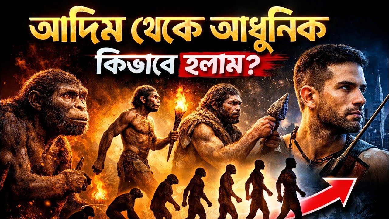 মানুষের বিবর্তন || Human Evolution || Class 6 - YouTube