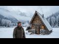 He Built the Simplest A-Frame Cabin — And It Beat Every Log Cabin in Winter