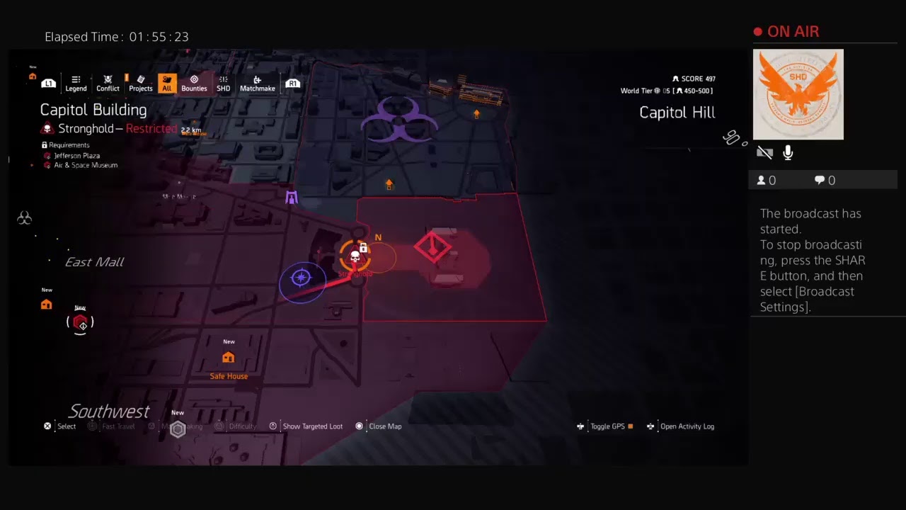 The Division 2 TU6 - PVE Grind PS4 - YouTube
