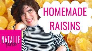 MAKING HOMEMADE RAISINS ON NATIONAL RAISIN DAY | LIFE WITH CEREBRAL PALSY