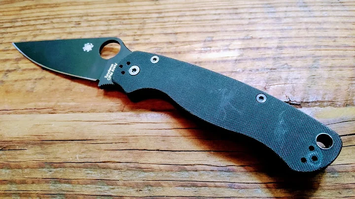 Watch THIS before you buy a Spyderco Paramilitary 2