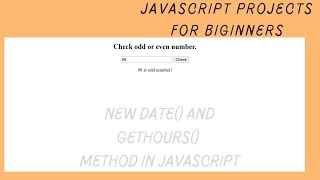 Check odd or even no in JavaScript,if else js example for biginners, #ifelse , #js , #evennumber