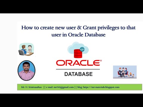 Wideo: Jak nadać uprawnienia użytkownika w Oracle?
