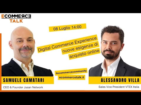 EcommerceTalk incontra Alessandro Villa Italy Sales Vice President VTEX