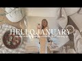 HELLO JANUARY | grocery shopping, home haul, winter walks, cooking &amp; pregnancy Q&amp;A