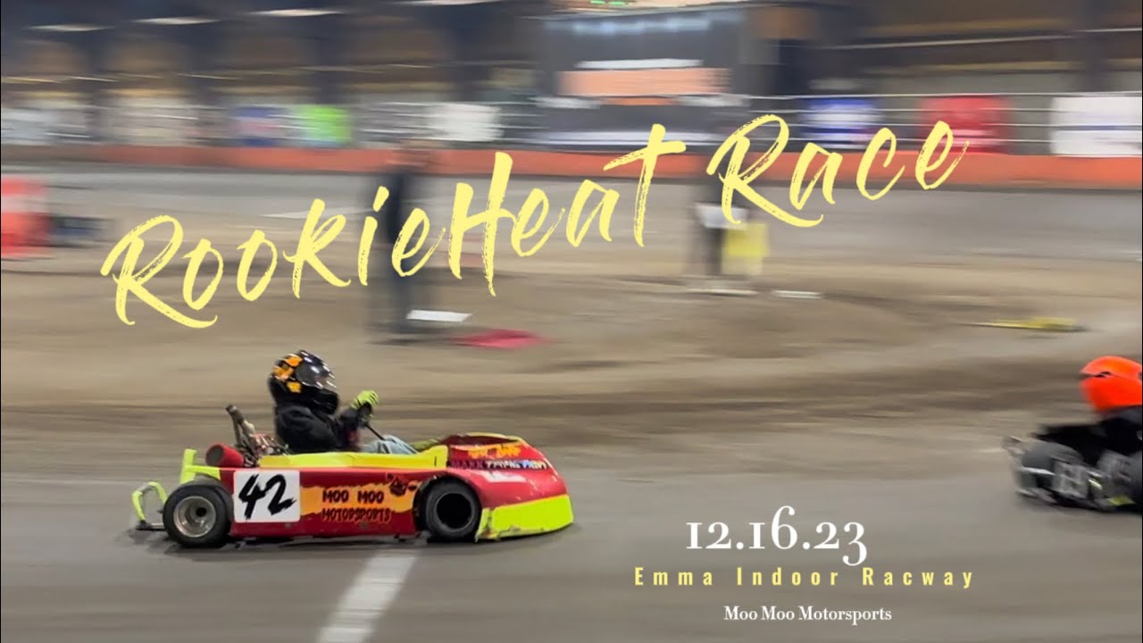 12.16.23 Rookie Heat Race @ Emma Indoor Raceway - YouTube