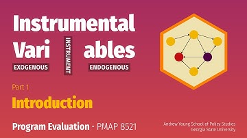 PMAP 8521 • Instrumental variables 1: Introduction