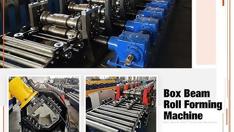 【Box Beam】Linbay-Box Beam Roll Forming Machine