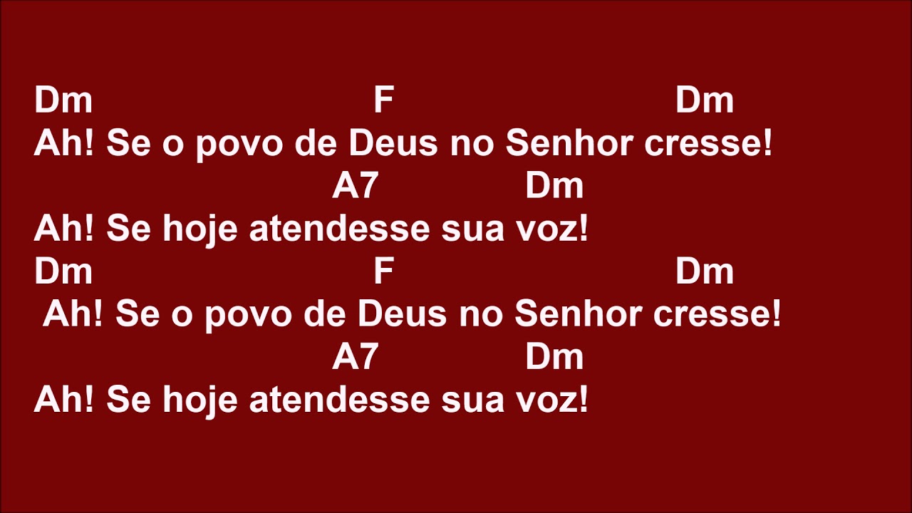 [ENTRADA] AH! SE O POVO DE DEUS (CF 2019) - YouTube