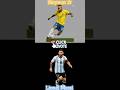 Neymar Jr vs Lionel Messi || Who's The GOAT? #footballshorts #messi