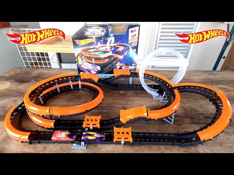 Hot Wheels Wave Racers Pista Epic Challenge Speedway - Carrinhos de Corridas #352