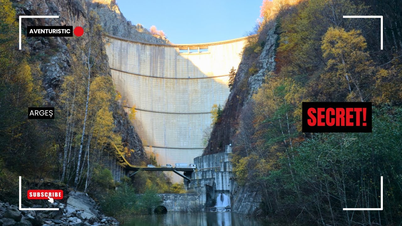 Traseu SECRET până la baza barajului Vidraru!