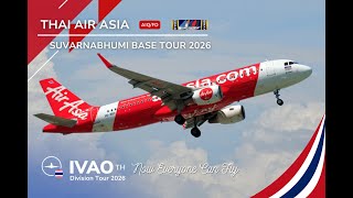 MSFS2024 Thai AirAsia Suvarnabhumi Base Tour 2026 Leg#20 (Portrait)
