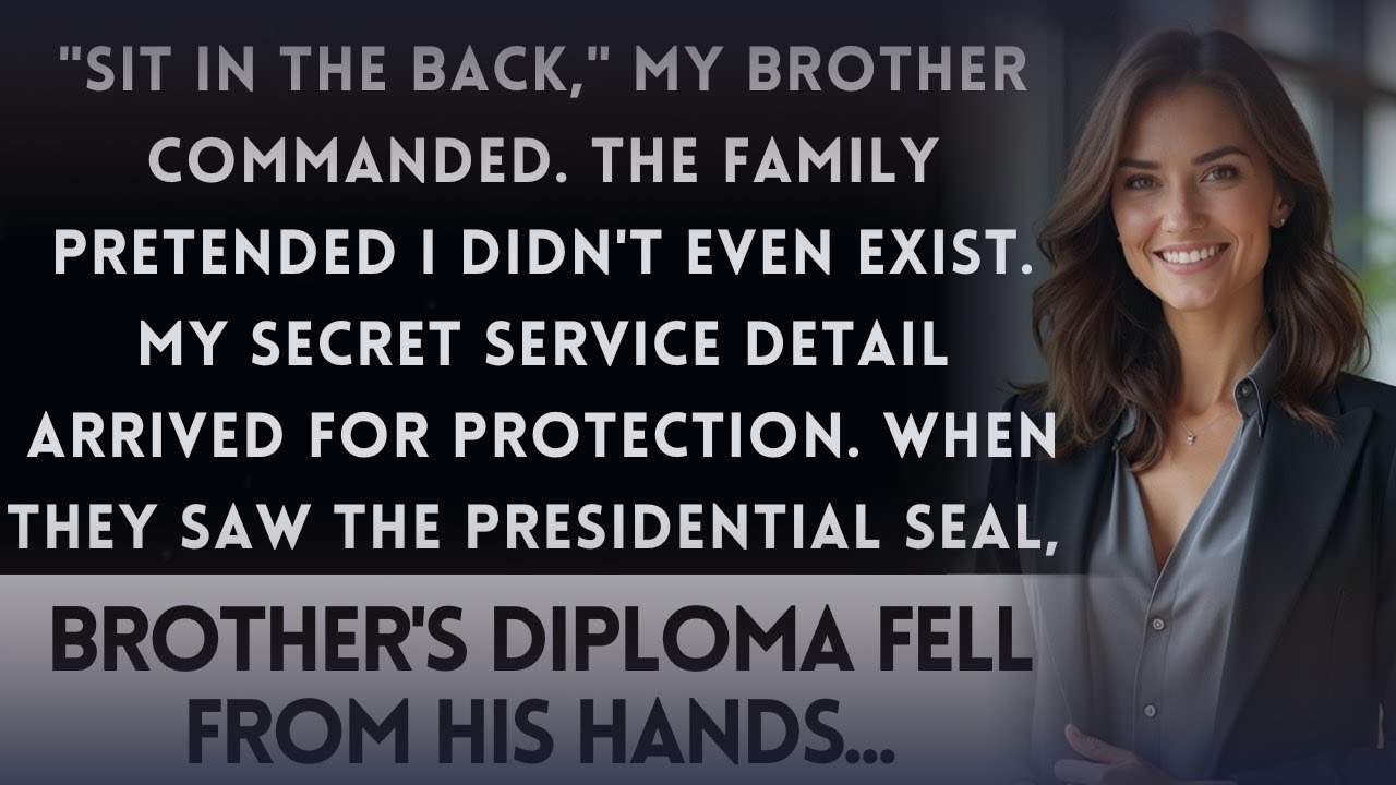 At Brother's Graduation, They Ignored Me—Then My Bodyguard Appeared