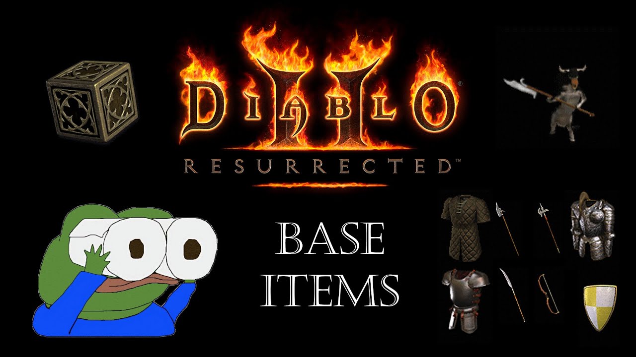 D2R Which Base Items to Look For YouTube