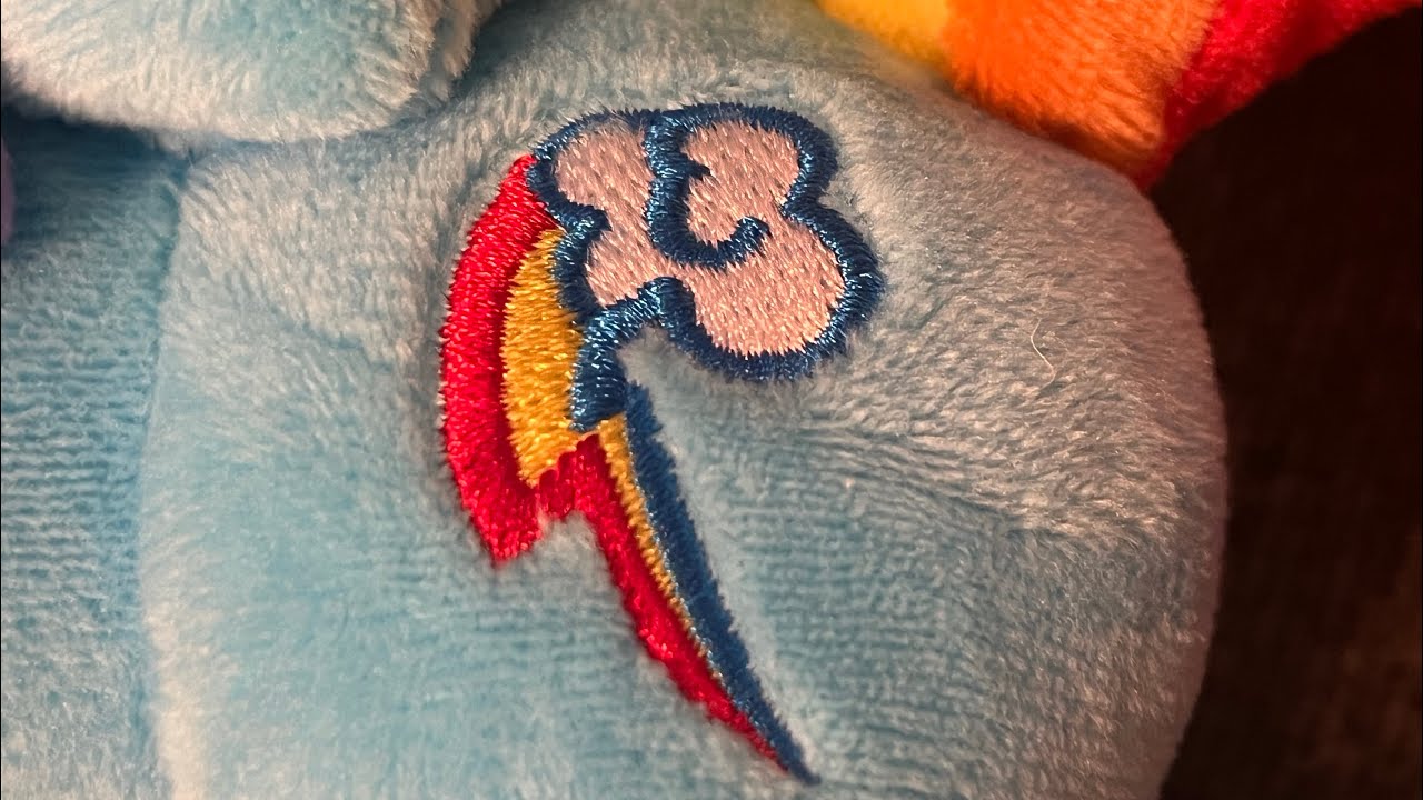 (4K subs special) rainbow dash plush review